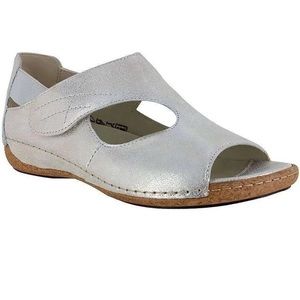 Waldlaufer Bailey Gold open toe shoes